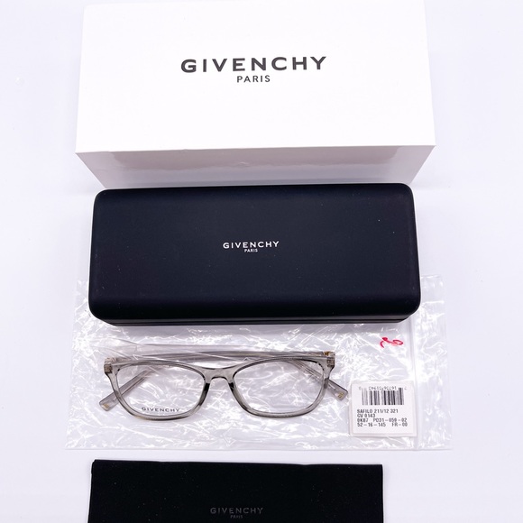 NEW GIVENCHY GV0143 KB7 GREY WOMEN’S EYEGLASSES GIVENCHY GV 0143 GREY - Picture 12 of 12